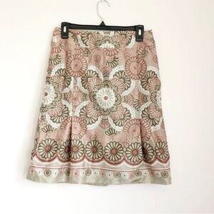 LOFT Floral Skirt